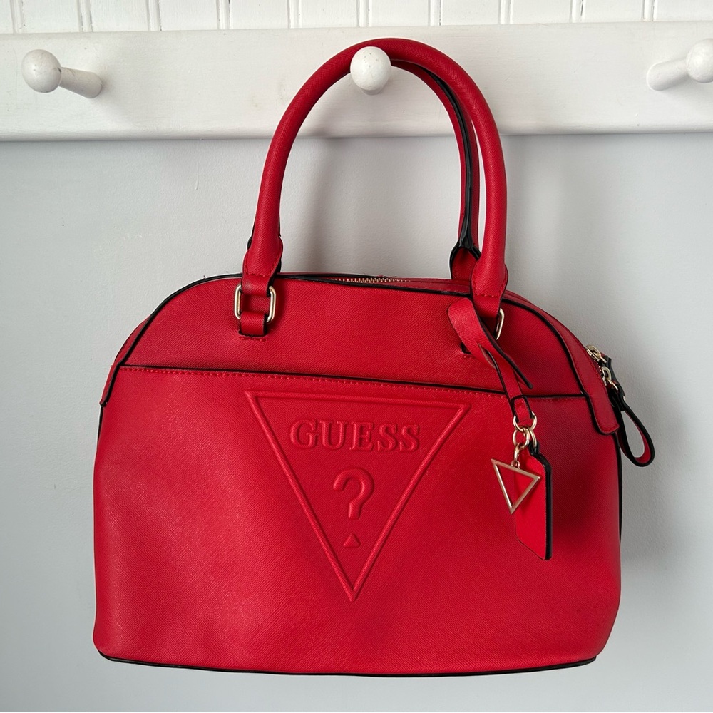 GUESS PURSE RED